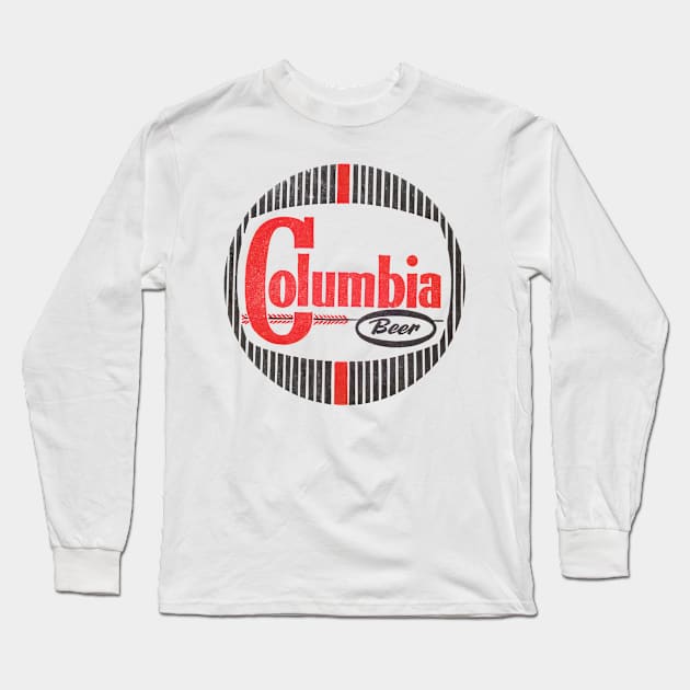 Columbia -- Retro Brewery Design Long Sleeve T-Shirt by CultOfRomance